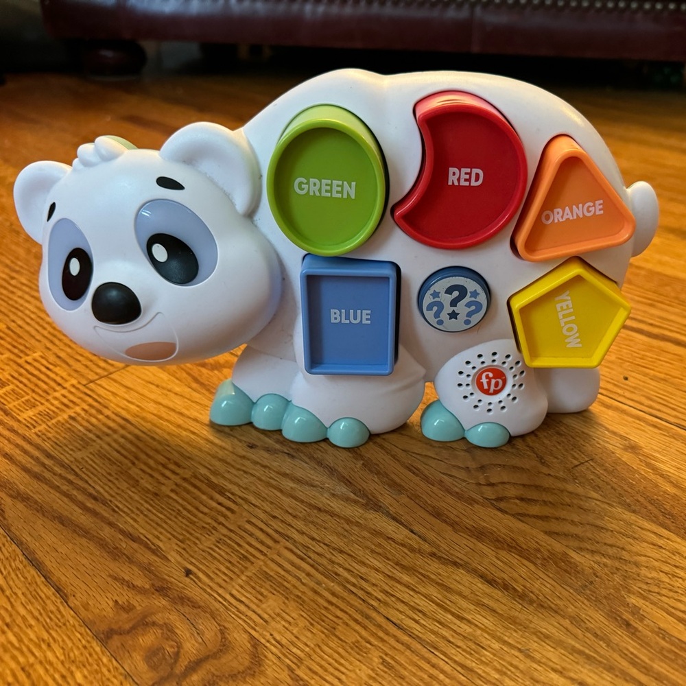 Fisher Price Linkimals Series Puzzlin’ Polar Bear Toy